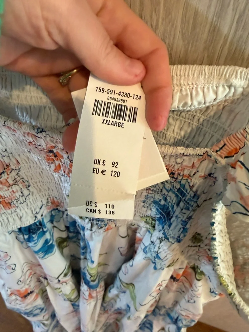 NWT Abercrombie & Fitch Ruffle Strap Floral Midi Cottagecore Spring Dress XXL